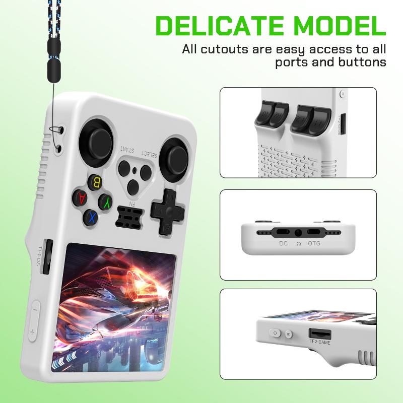 Retro Handheld Game Console R36S - Funda Protectora de Silicona para Consola