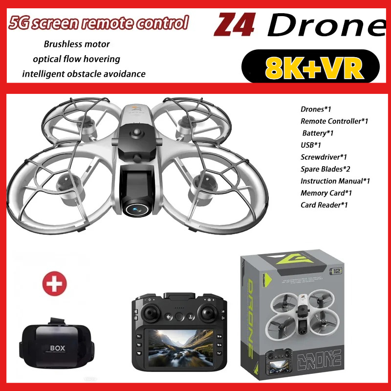 Fpv Brushless Rc Drone 4K - Nuevo Mini Dron Z4 con Cámara