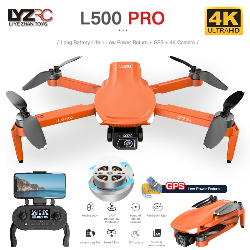 L500 PRO GPS Drone 4K Profesio - Fpv Brushless Rc Drone 4K reseña y precio