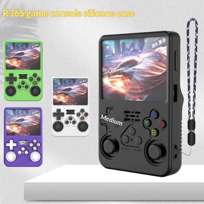 Funda Protectora de Silicona p - Retro Handheld Game Console R36S reseña y precio