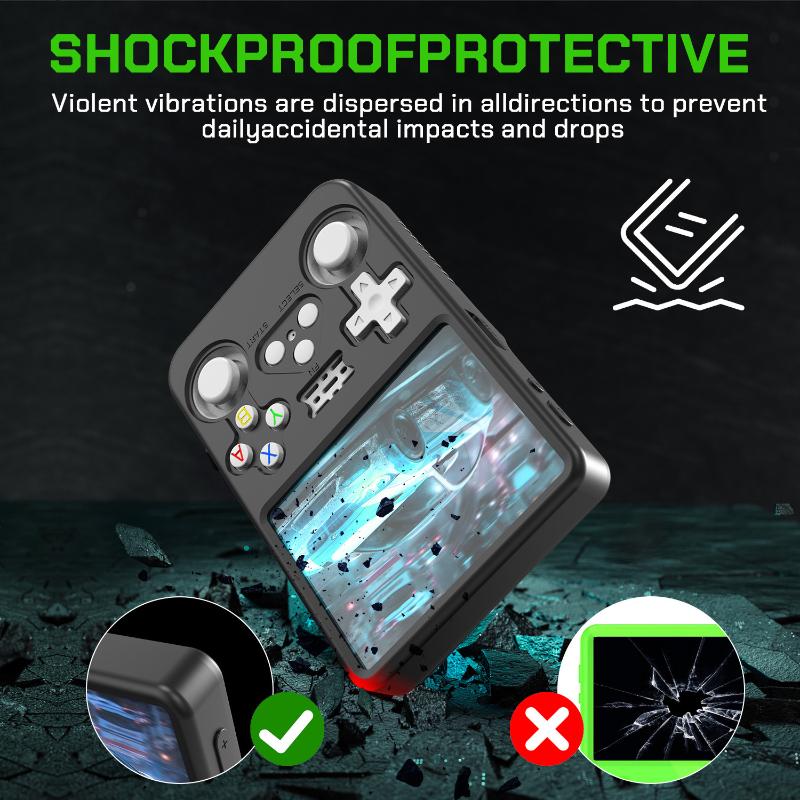 Funda Protectora de Silicona p - Retro Handheld Game Console R36S reseña y precio