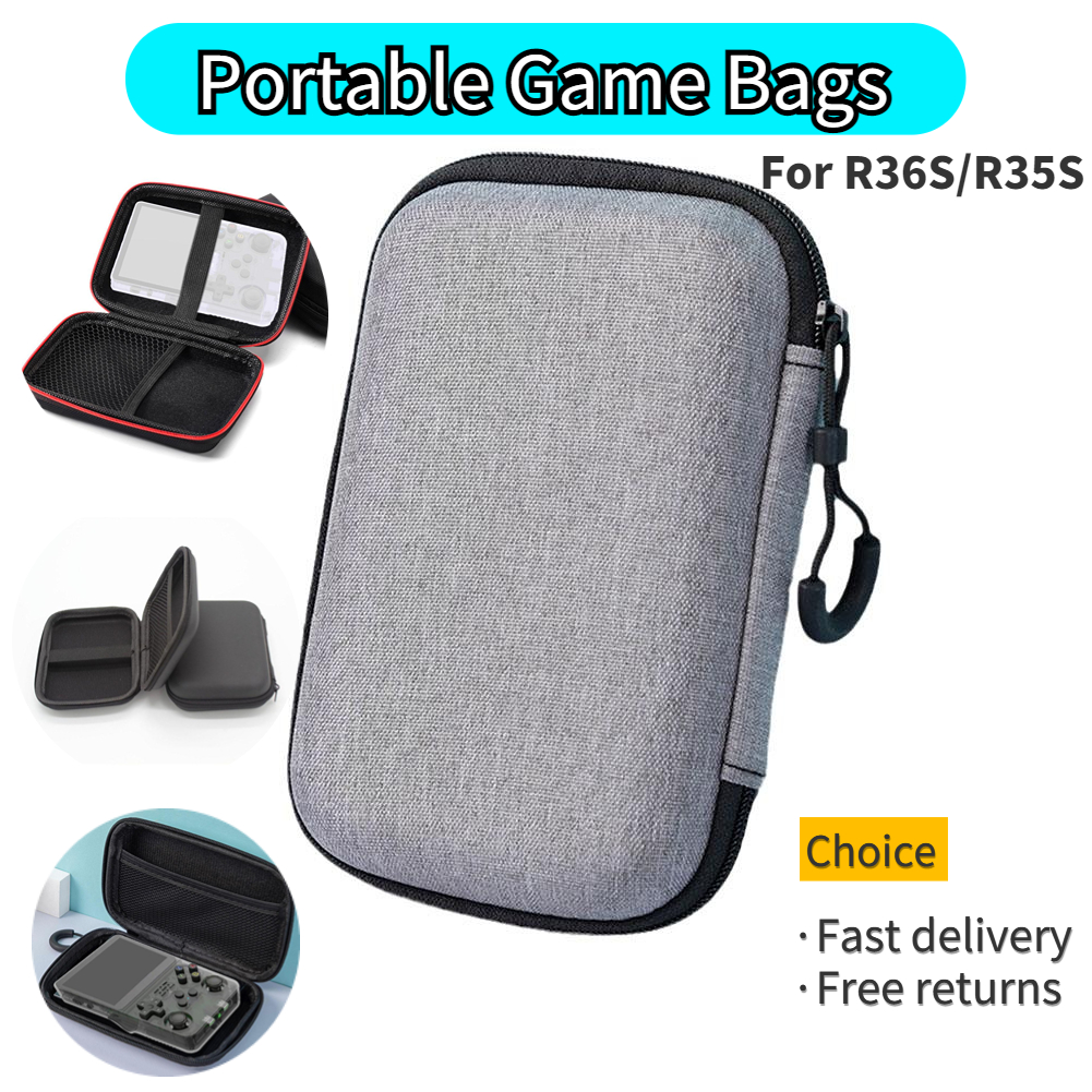 Funda de juego portátil para c - Retro Handheld Game Console R36S reseña y precio