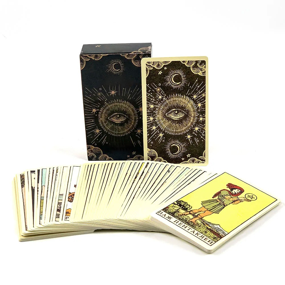 Cartas de tarot de edición rus - Tarot Cards Deck With Guidebook reseña y precio